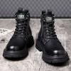 Snow Boots New Winter Velvet Warm Martin Boots Men's Boots Wool High-top Men's Shoes Cotton Shoes 2025