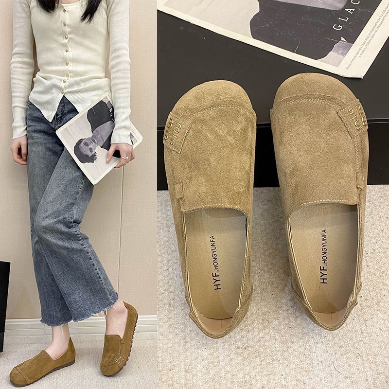 Sapatos casuais masculinos de novo estilo 2025, sola macia, respirável, elegante, leve, chinelo feminino, sapatos de camada única
