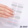 French Manicure Stickers Waterproof Nail Polish Film Nail Stickers