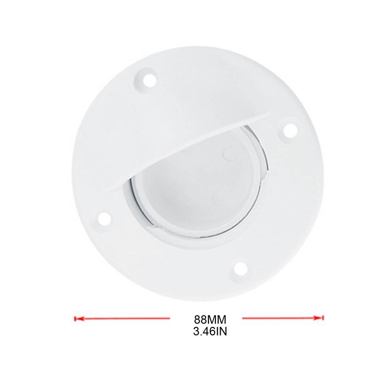 Anti-Ultraviolett-Nylon Marine Bootsdeck-Abflussventil - Schraubkappe Stöpsel Zubehör für Yacht-Entwässerungsbeschläge Ersatz