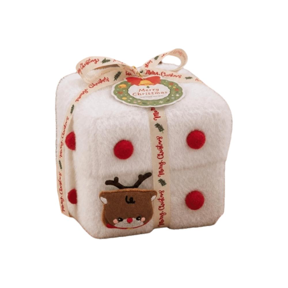 Velvet Gift Box Christmas  Packaging Box Thick Velvet Fabric Candy Box  Christmas Eve