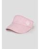 Binpolaegseseoli Women'S Tweed High-Fit Sun Visor Light Pink