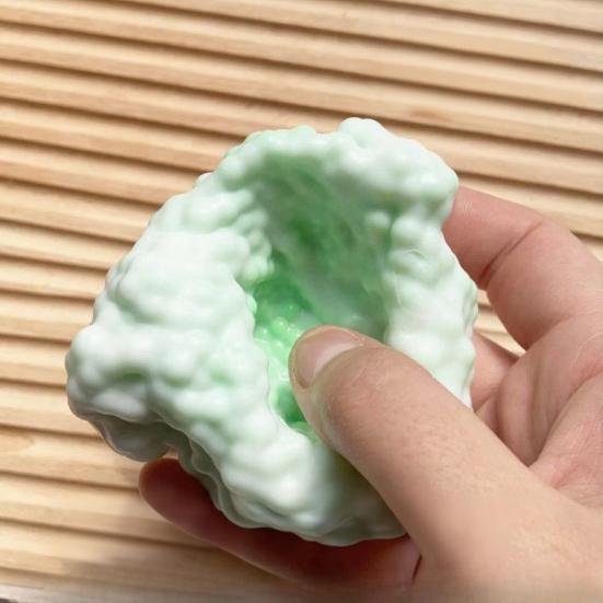 1/5Pcs Shapeable Stress Ball Toy Anxiety Relief DIY Squeeze Ball Sensory Toy Portable Soft Stretchy Moldable Ball Pinch Fidget Toy Party Favors