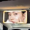 HD Mirror Car LEDMakeup Mirror Three Gear Adjustment Sun Visor Plate Interior RearMirror Dimmable Touchscreen Auto Vanity Mirror