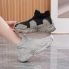 Summer New Ins Mesh Fly-woven Dad Shoes Breathable Student Sports Heightened Leisure