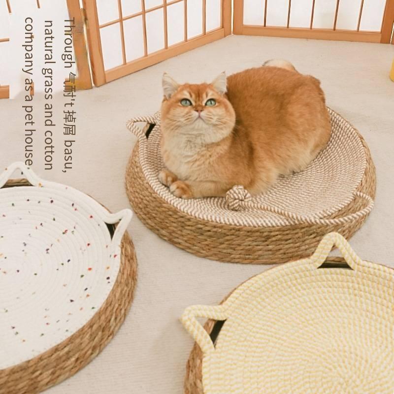 MM Durable, Flake - Free Cat Scratcher, Bed & Mat in One - a Multi - Functional Cat Toy and Sleeping Pad