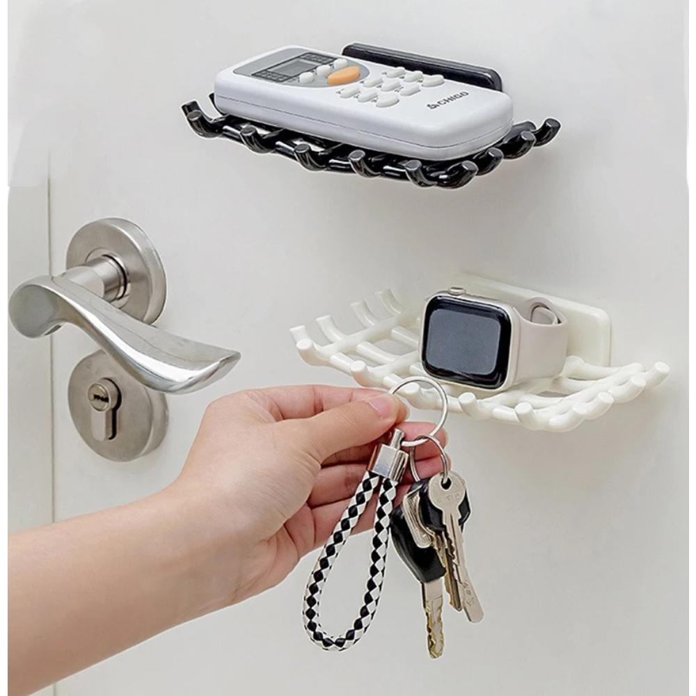 Luxury Wall Mounted Soap Box No Drill Drainage Shelf for Bathroom High End Soap Dish Rack with Hooks soap holder bathroom