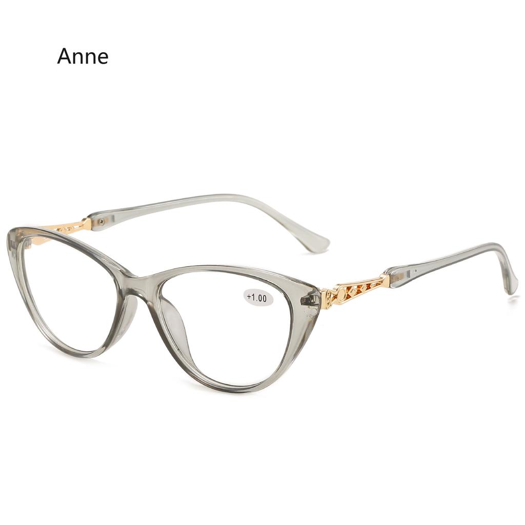 Fashion Finished Reading Glasses Women Square Optical Eyeglasses Anti Blue Light Clear Lens Farsightedness Prescription Eyewear