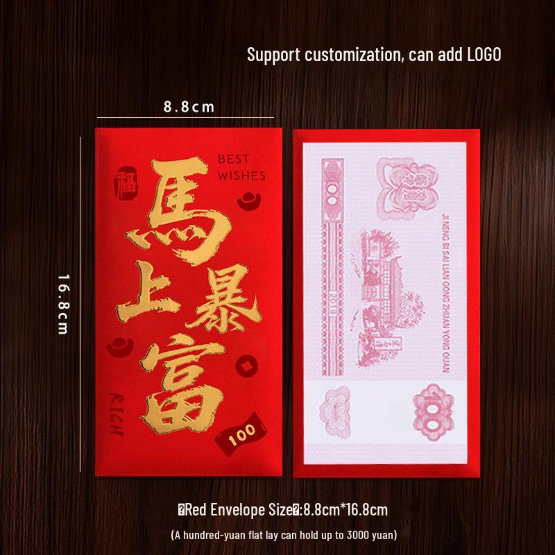 2026 Year of the Horse Red Envelopes: Chic & Festive Lai See Pockets for Good Luck in the Spring Festival.