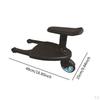 Universal Pram Pedal Adapter Pushcart Glider Board Second Child Pushchair Standing Plate Seat