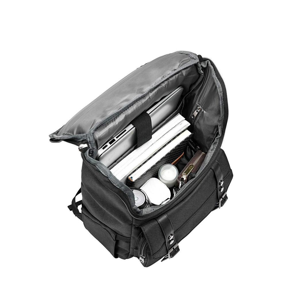 Korean Style Men's Oxford Cloth Backpack with USB - Retro Cross-Border Student and Travel Bag