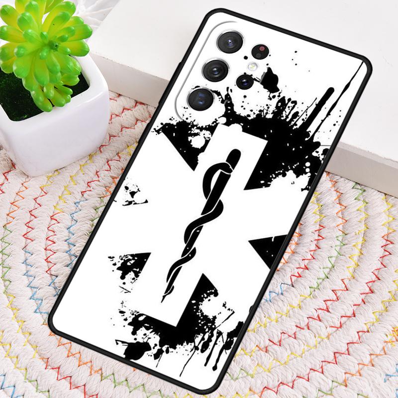 EMT EMS Medical Rescue Phone Case for Samsung Galaxy Note 10 Pro S26 Ultra S23 S24 FE S25 S21 S22 PLUS Shockproof Cove