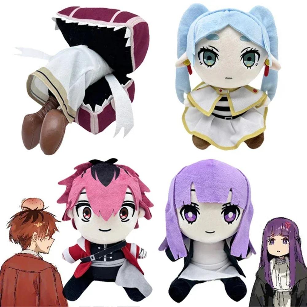 Frieren Oltre la Fine del Viaggio Peluche Anime Peluche Frieren Fren Stark Bambole Imbottite Figura Peluche Regali di Compleanno Natale per Bambini