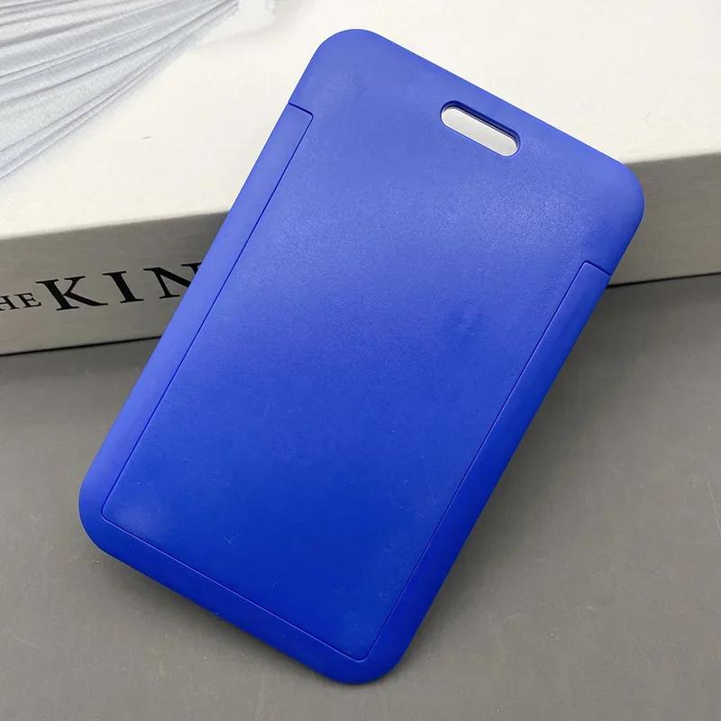Fashion Plastic Card Cover Sleeve Unisex Business Credit ID Card Holder Student Bus Card Protect Holder Wallet Case Bag Pouch