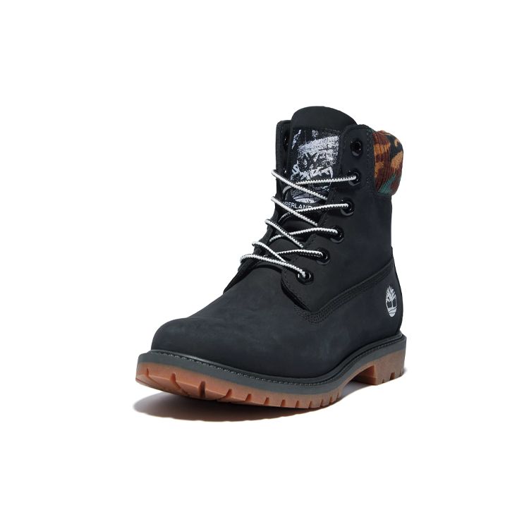 Timberland Short Outdoor Comfortable Waterproof Martin Boots Women boots Black A2M7T001