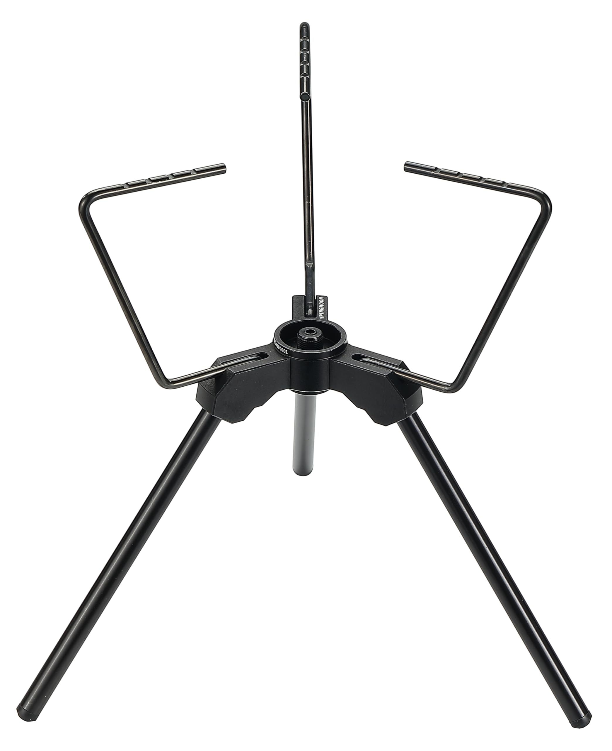 

CAMPING MOON Smart Stand, Short Type, with Upper Support (Trivet), Gas Stand, Black Gear, BKZ02