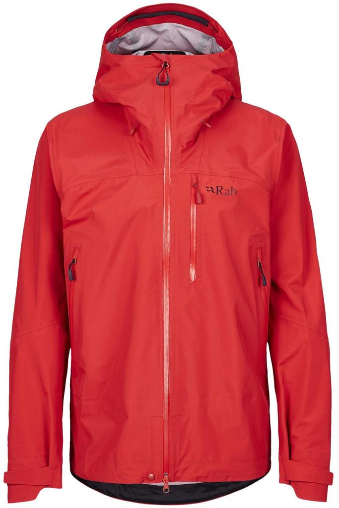 Куртка Rab Firewall Mountain Jacke rot schwarz