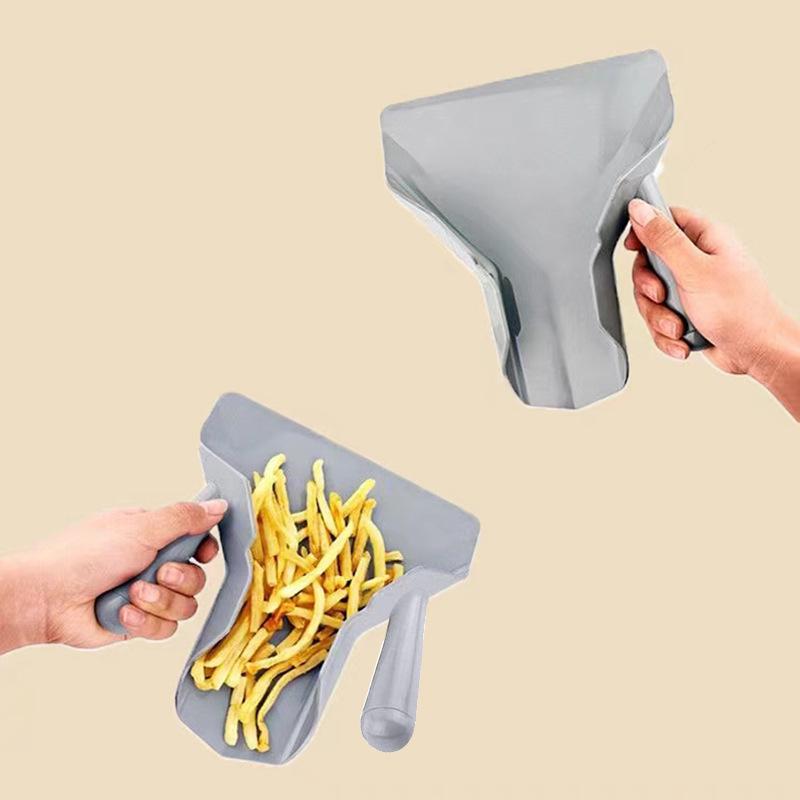 Fast Food French Fries Spatula: Cooking & Packing Utensil for Fries