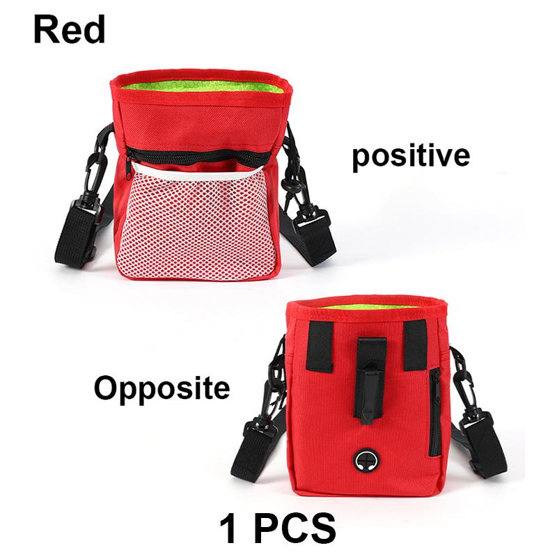 Portable Dog Snack Treat Bags Easy Storage Belt Bag Pet Training Large Capacity Puppy Reward Bags Waist Bag Durable Pet Supplies