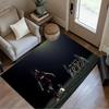 Football Player Action Floor Mat Design for Decorate room Foyer Balcony Bedrooms Anti-slip Rug Decorate Offices