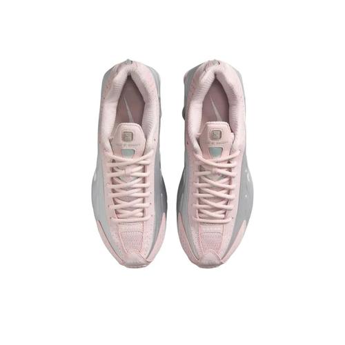 Nike WMNS Shox R4 Barely Rose White AR3565-600 Women's Size