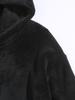 Herbst Winter Feuchtigkeitsableitend Bequem Hautfreundlich Oberteile Große Größe Mit Kapuze Herren Freizeit Persönlichkeit Mode Pullover Korallen Samt Jacke Herren