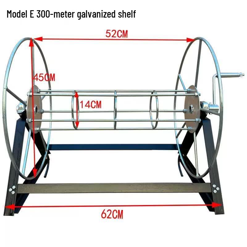 Agricultural Sprayer Hose Reel Organizer