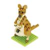 Mini Kreskówkowe Zwierzęta Klocki Budowlane 3D Dinozaur Żyrafa Kangur Panda Diamentowe Miniaturowe Figurki Model Dziecięca Zabawka Edukacyjna