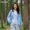 Women's LFJA5BP28 Sun Protection Printed Hooded Jacket