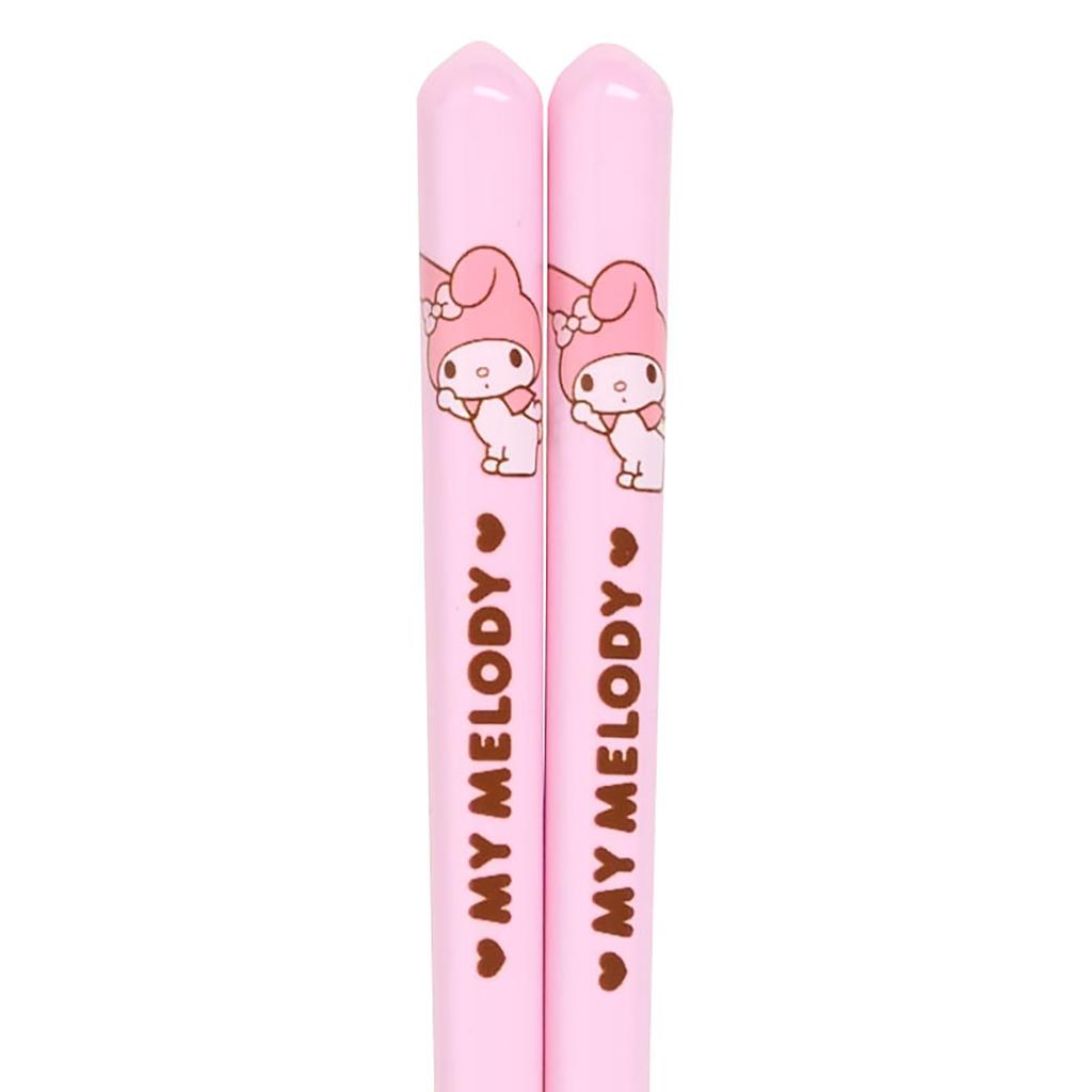 Sanrio My Melody Easy To Natural 468479 Chopsticks, 21cm, Non-Slip, Grip, Wood,