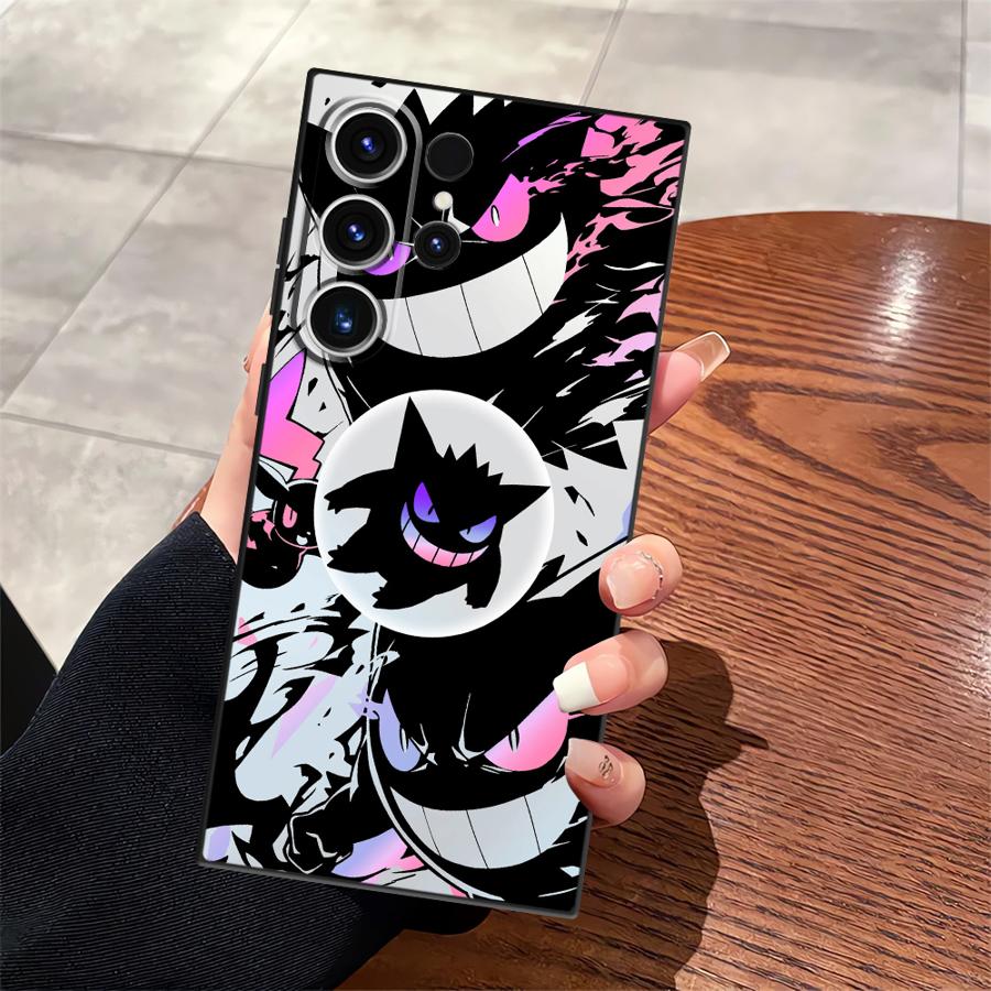 Funda Phone Cover Case for Samsung Galaxy S26 S21 FE S23 S24 Plus Note 20 Ultra 8 9 10 S25 Ultra S20 S10 S9 Cool Gengar Pokemon