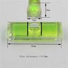 Mini Square Arc Surface Spirit Level Set Horizontal Hanging Meter Bracket Level Bubble Balance Meter Bubble Level Measuring Kit
