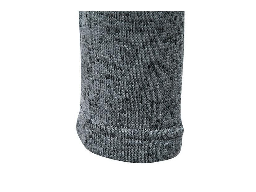 Men's High Neck Zipper Long Sleeve T-Shirt - European Size, Autumn/Winter Collection