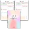ADHD Daily Planner for Neurodivergent Adults - Productivity Daily Planner & Task Management To Stay Organized and Focused (Rainbow)