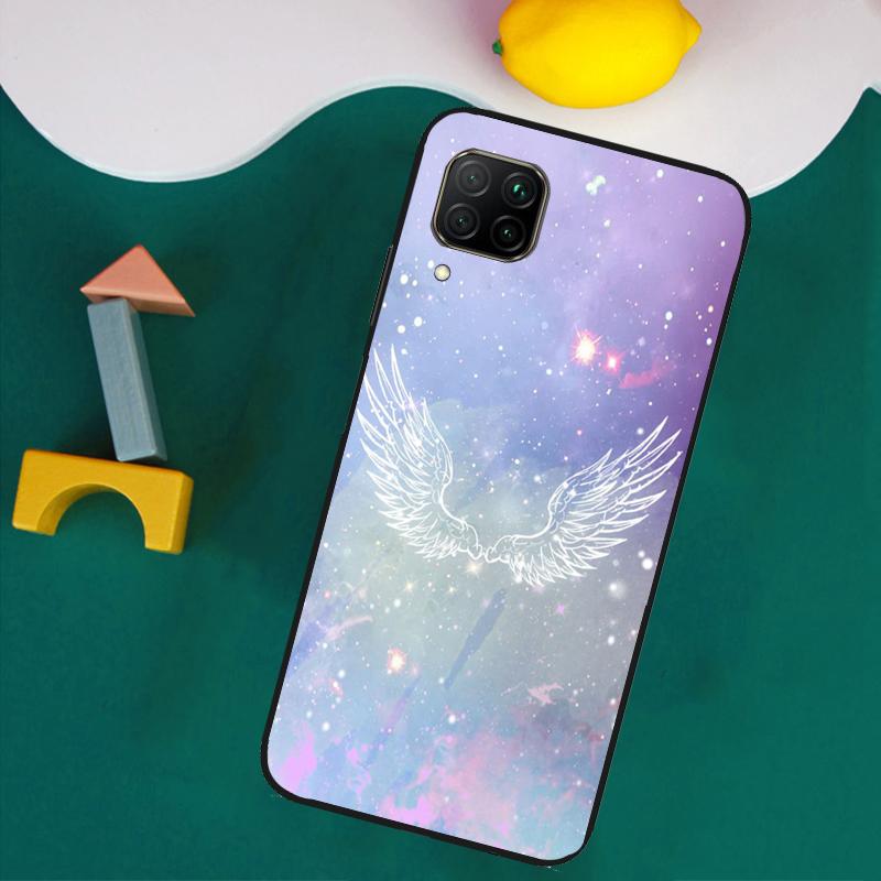 Fantasy Angel Girl Wings For Huawei Nova 9 10 SE 8i 11i 12i 12s Y60 Y61 Y70 Y90 Y72 Y73 Y91 P60 Pro P40 P30 Lite Case