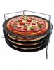 SET OF 4 KINGHOFF KH-1553 PIZZA BAKING TRAYS