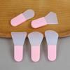Pennello in Silicone per Maschera Facciale Pennelli per Crema all'Argilla Strumenti per la Cura della Pelle del Viso Applicatore per Maschera all'Argilla Strumento Fai-da-te