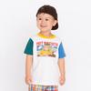 Miki House Hot Biscuits Short Sleeve Boys and T-Shirt, Girls, White, 80cm, 72-5202-495