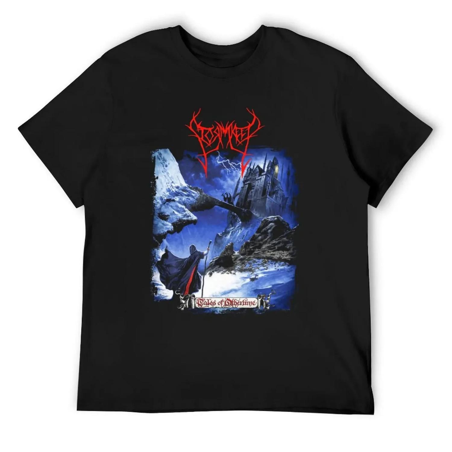 

Stormkeep Tales T-Shirt sports fans hippie clothes summer tops rapper graphic tees mens cotton t shirts XXXXXL чорний