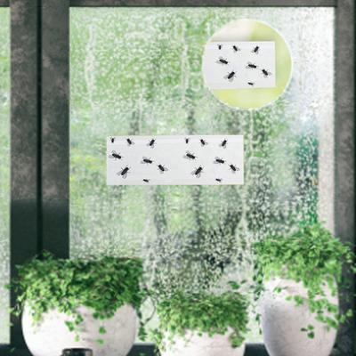 30 Stück Fruchtfliegenfallen für den Innenbereich, Fensterfliegenfallen, stark klebendes Fliegenpapier, zum Fangen von Fliegen, klebrige Fallen, effektive Schädlingskleberfallen