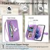 Reißverschluss Leder Geldbörse Capa für Motorola G87 G77 G85 G75 G55 G67 G35 G15 Power G05 Luxus Hülle Karten Funda Moto G86 G56 G57 67 5G