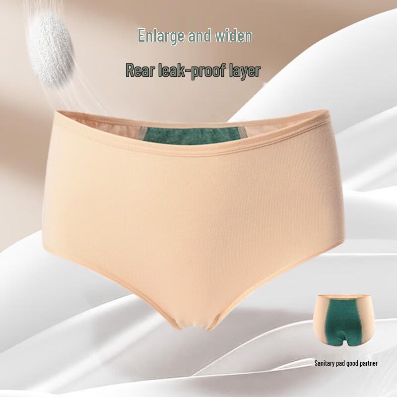 

AB Women s High-Waist Anti-Leak Period Underwear (2-Pack) M