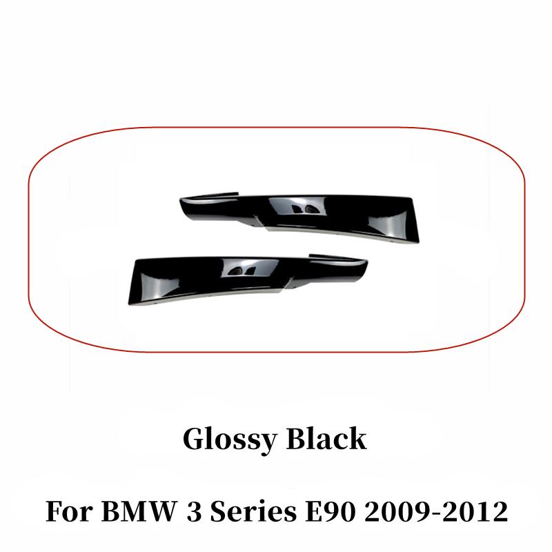 

For Bmw 3 series 320i 330i M-Tech LCI 2009-2012 Front Bumper Splitters Lip Car Diffuser Splitter Spoiler Body Kit Cover
