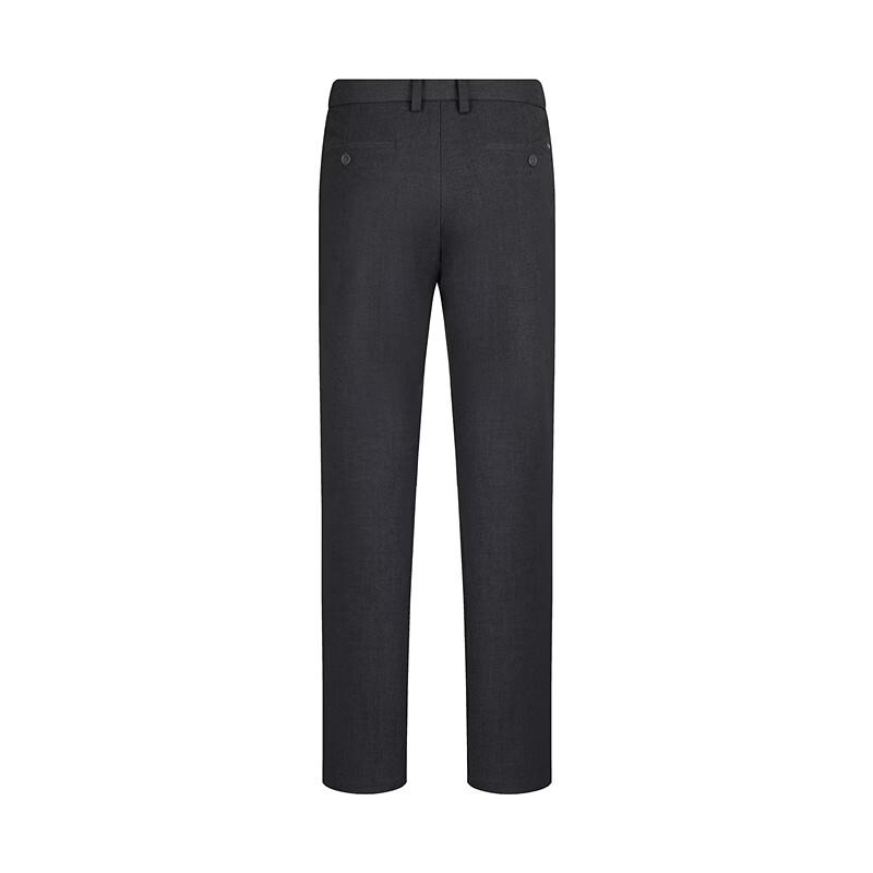 SEVEN Men's Wool Blend Business Casual Slim-Fit Straight-Leg Pants
