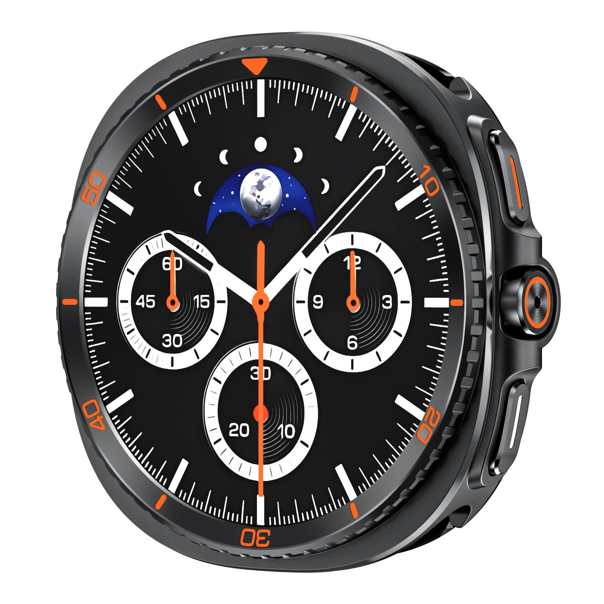 

Protective Case For Samsung Galaxy Watch 8 40 44mm Metal+PC Cover With Scale For Galaxy Watch 8 44/40mm Anti-drop Bumper Shell For Galaxy 8 40mm
