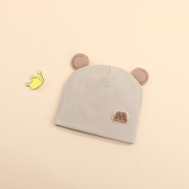 Korean Style Baby Ear Protection Hat - Autumn/Winter Newborn Pullover Cap for Boys & Girls