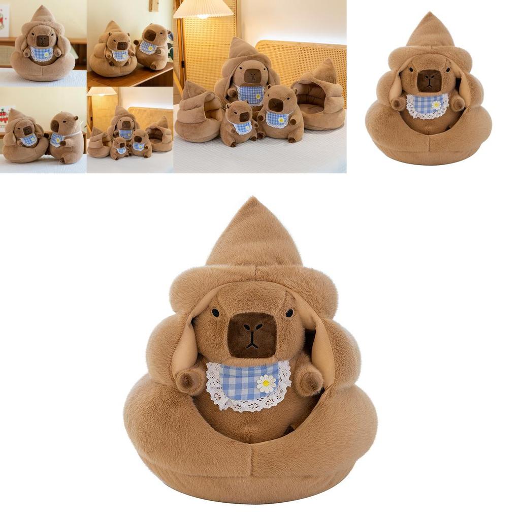 Capybara Plush Toy With Pp Cotton Filling For Kids And Collectors