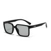 2026 Retro Men's Polarized Square Sunglasses - Trendy, Slimming Design for Driving