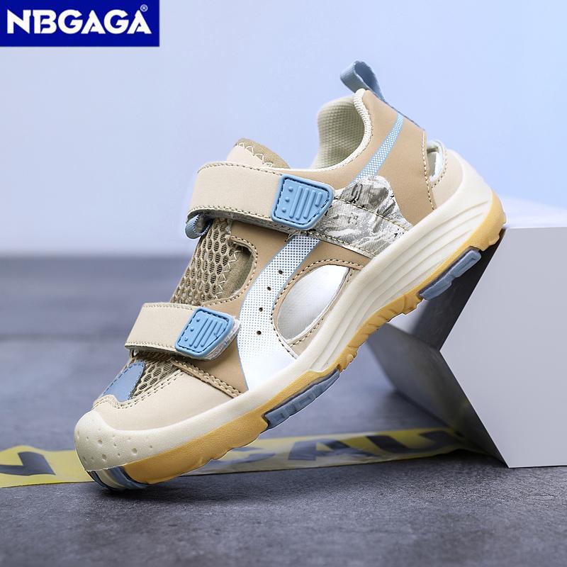 Atmungsaktive Sportsandalen für den Sommer für Kinder Jungen Outdoor Casual Strandschuhe Bequeme rutschfeste Kindermode-Sandalen