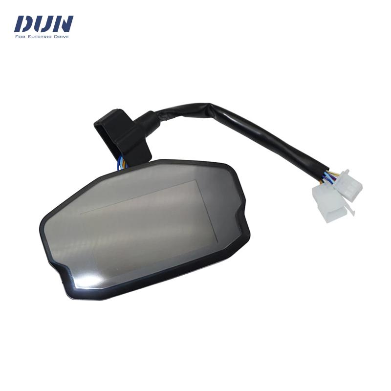 New DKD LCD Speedometer Display Adjustable ONE-LIN/CAN-BUS Communication For Votol Fardriver Controller
